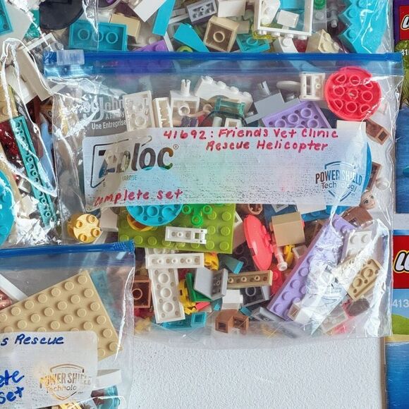 Lego Friends Lot Of 4 Sets 41085 41376 41380 41692 Complete With Instructions - Picture 5 of 10